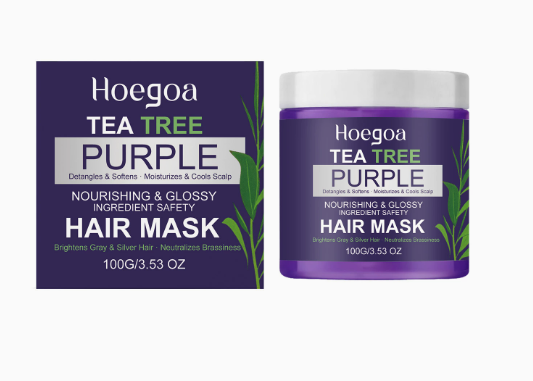 Purple Shampoo for Yellow Tone Removal ā Brass Neutralizing Hair Care for Blonde, Silver & Gray Hair