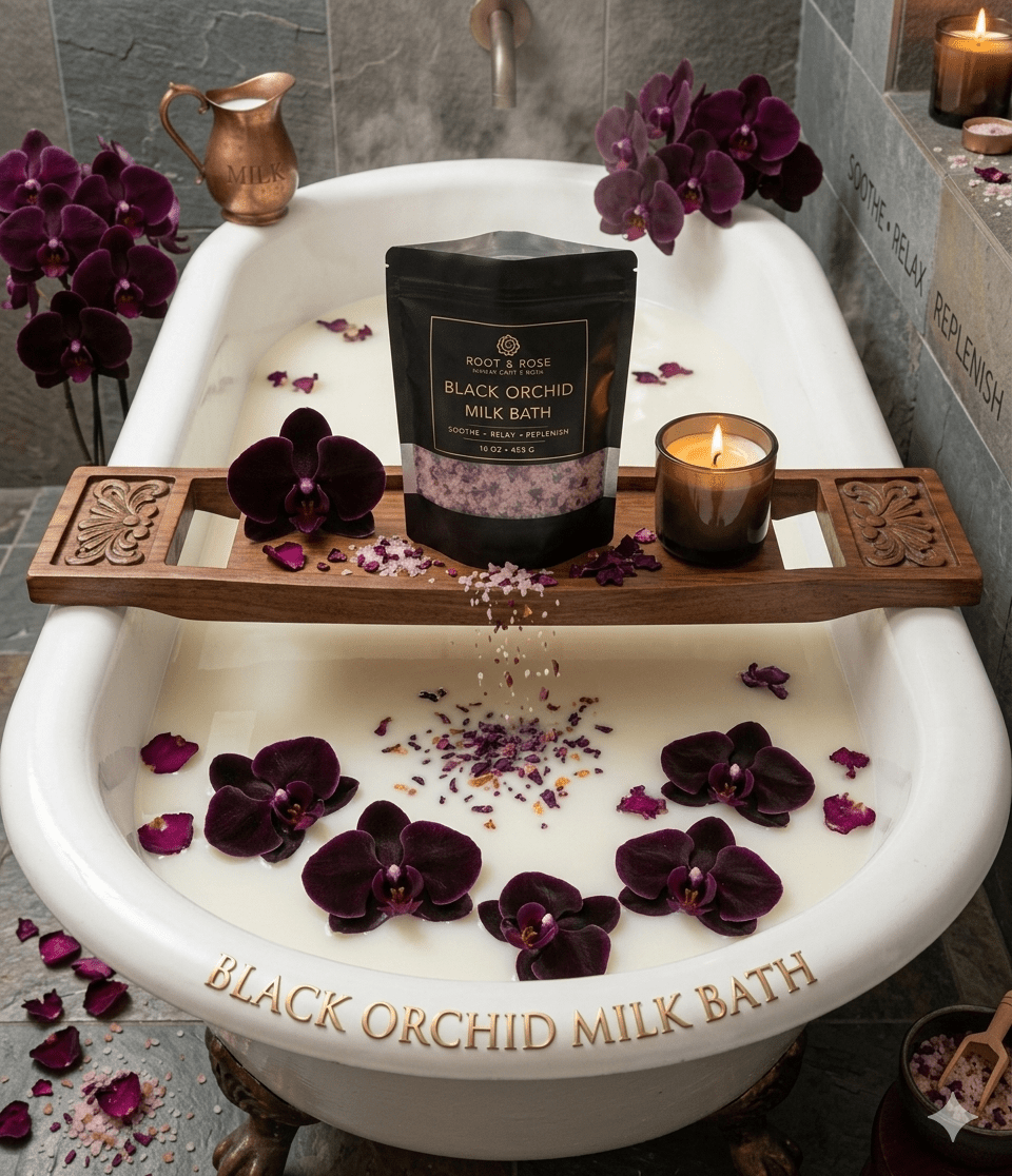 Black Orchid — Luxury Bath Soak