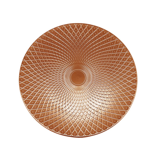 Artemis Gold Plated Set of 4 Charger Plates 13"D
