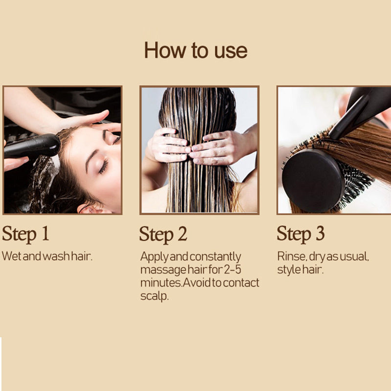 Anti-Shedding Smooth Hair Mask – Frizz Control, Repair & Hydrate Damaged Hair