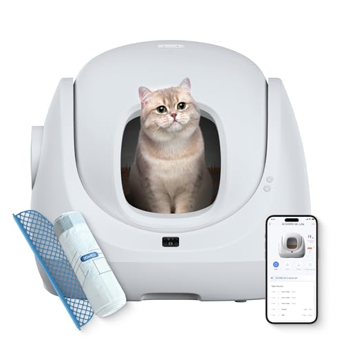 CATLINK Self-Cleaning Litter Box with Health Monitor – 70L