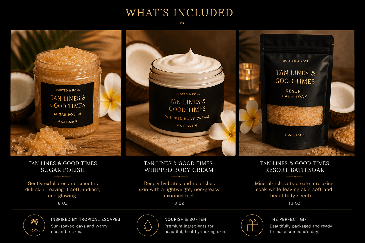 Tan Lines & Good Times — Gift Set